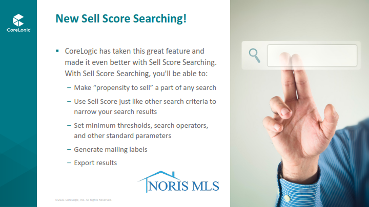 New Sell Score Searching
